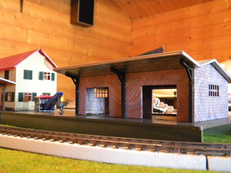 Kleinbahn-Bahnhof Nr. 452 und Kleinbahn-Güterschuppen Nr. 451 10963081ce