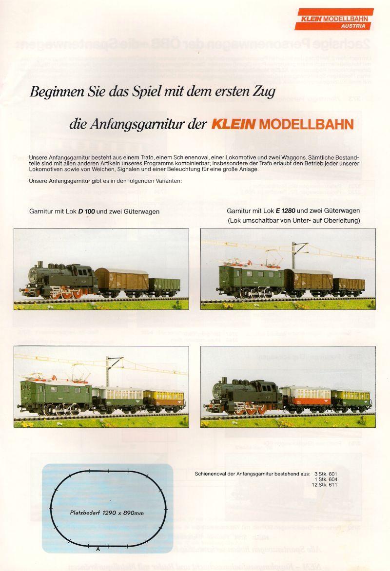 Klein Modellbahn Katalog 1990 10984075lo