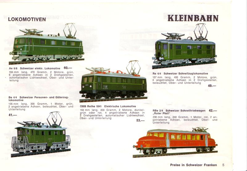 Kleinbahn in der Schweiz 11917301st