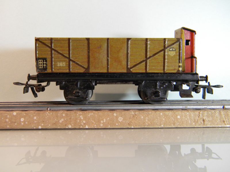 Märklin 371 Offener Güterwagen mit Bremserhaus 12527437dr