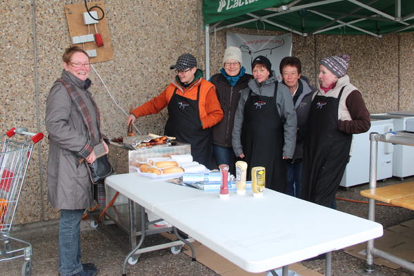 Grill- & Infostand in Kayl (L) am 1. & 2. März 2013 13637006km