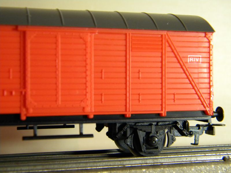 Kleinbahn Bauzug in rot 13942327al