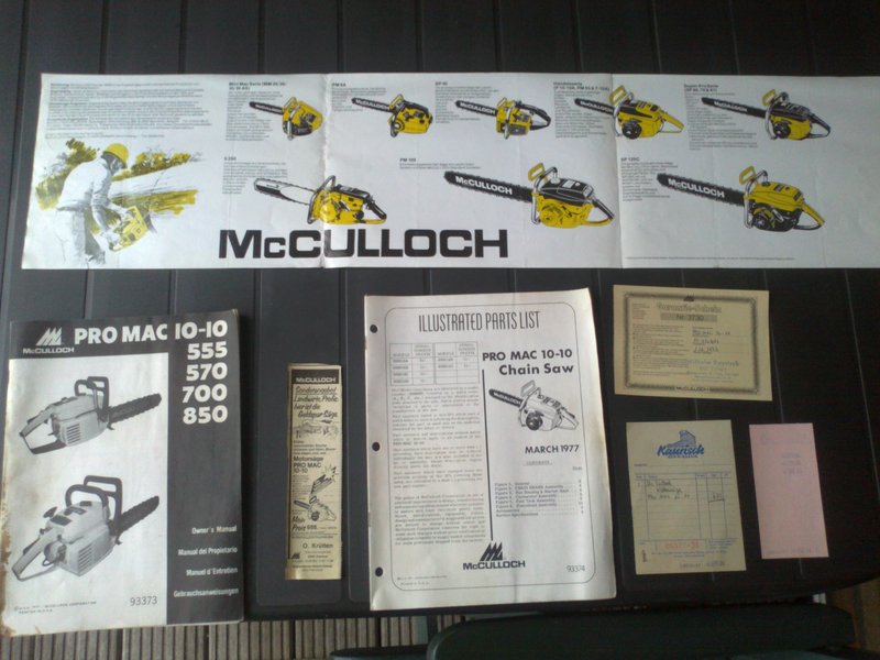 McCulloch Promac 10-10 14574827ma