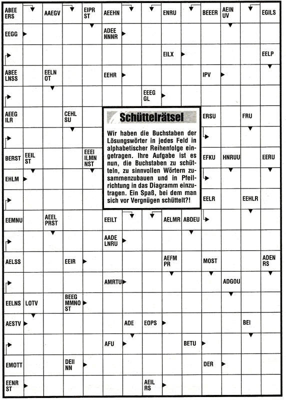 Daddy 296:Schüttelrätsel>>>GEL.FÜR LOTTI x 10 Punkte 14780586hg