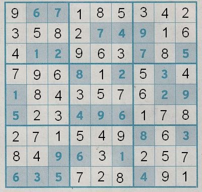 Werner 201 Sudoku>>gelöst für Milka 3x 14879606vi