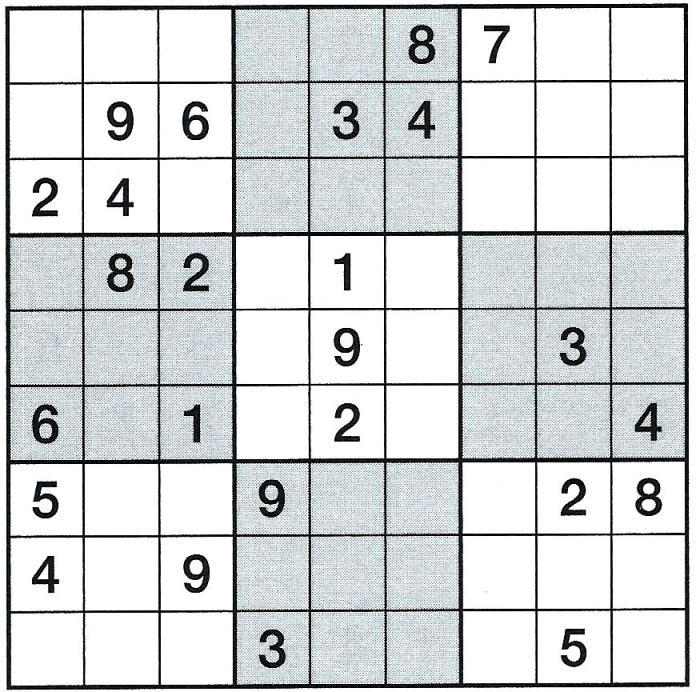 Daddy 350:Sudoku>>>GEL.VON HANNES x 4 Punkte 14882557zc