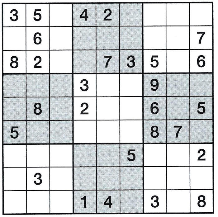 Daddy 420:Sudoku>>>GEL.FÜR HEIKE x 4 Punkte 15041806pw