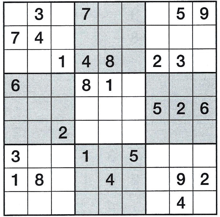 Daddy 430:Sudoku>>>GEL.FÜR LOTTI x 4 Punkte 15060341mz