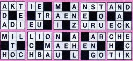 Milka 277: Kreuzwort-Puzzle>>>GELÖST VON DADDY 5x 15148081oq