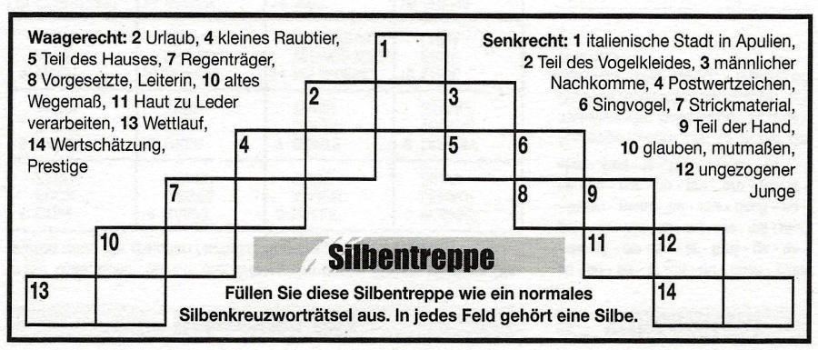 Daddy 794:Silbentreppe>>>GEL.FÜR LOTTI x 5 Punkte 15824152mz