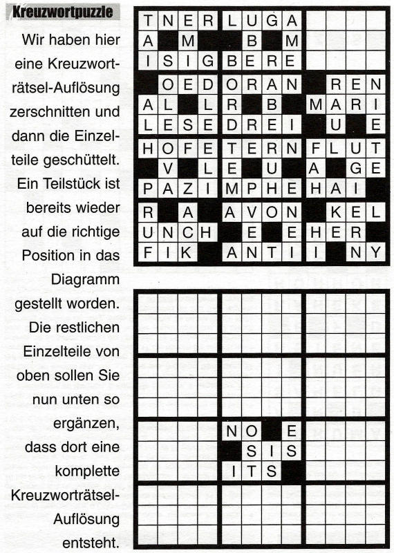 Daddy 818:Kreuzwortpuzzle>>>GEL.FÜR MILKA x 10 Punkte 15873488ok