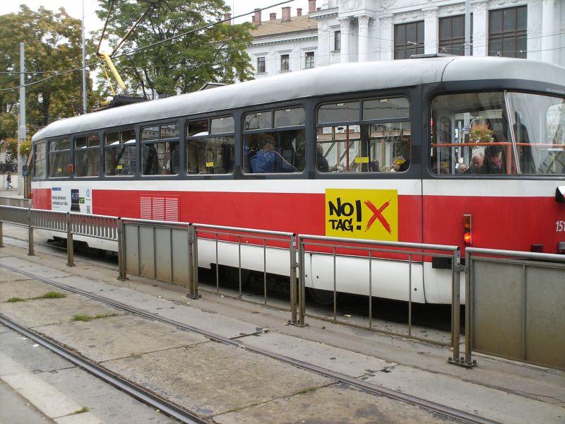 Straßenbahnen in Brünns Altstadt 16019531ki