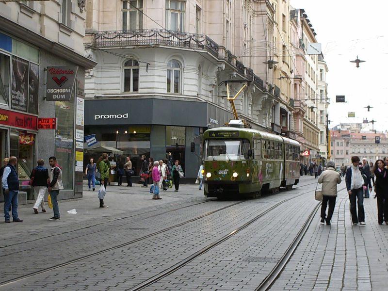 Straßenbahnen in Brünns Altstadt 16019532ut