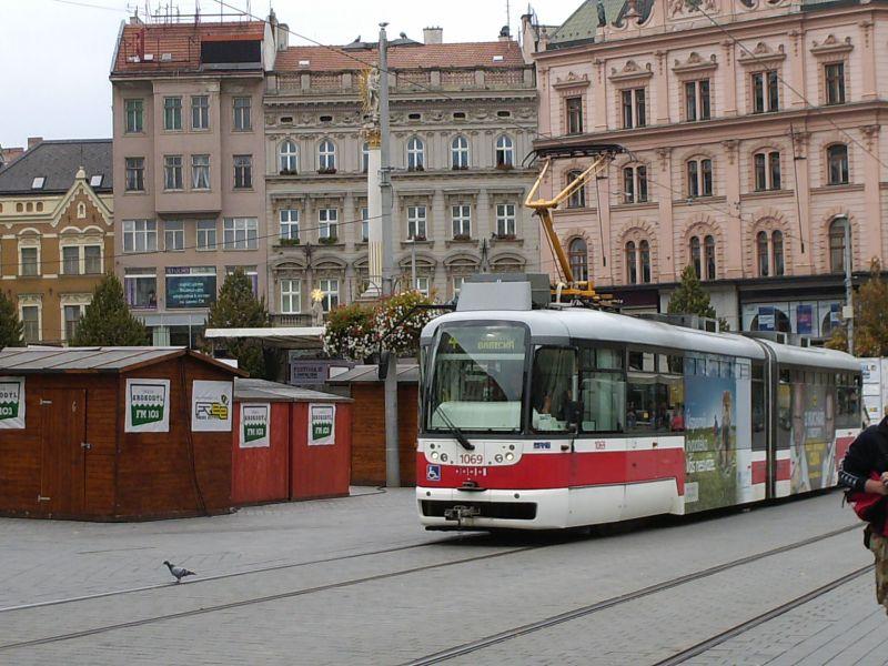 Straßenbahnen in Brünns Altstadt 16019536aa