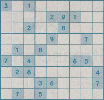 Werner 548 Sudoku>>gelöst für Heike 3x 16244751ls