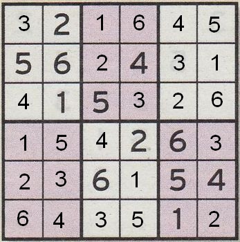 Werner 563 Sudoku Mini>>gelöst für Milka 2x 16298888cc