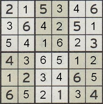 Werner 585 Sudoku Mini>>gelöst von Daddy 2x 16359475rc