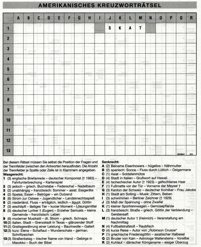 Daddy 1089:Amerikanisches Kreuzworträtsel>>>GEL.FÜR LOTTI x 10 Punkte 16432287ch