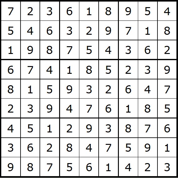 Werner 633 Sudoku>>gelöst von Hannes 3x 16453226vu