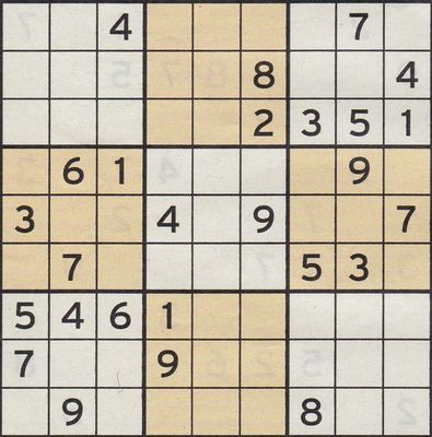 Werner 645 Sudoku>>gelöst von Hannes 3x 16456264hg