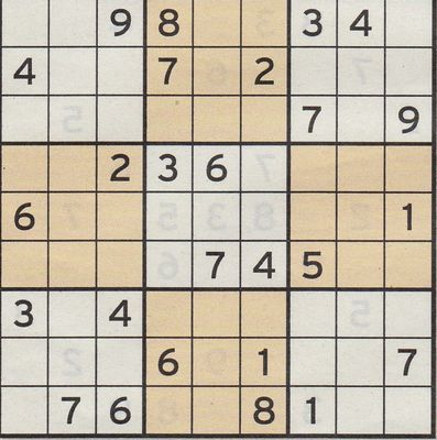 Werner 679 Sudoku>>gelöst für Milka 3x 16502796qg