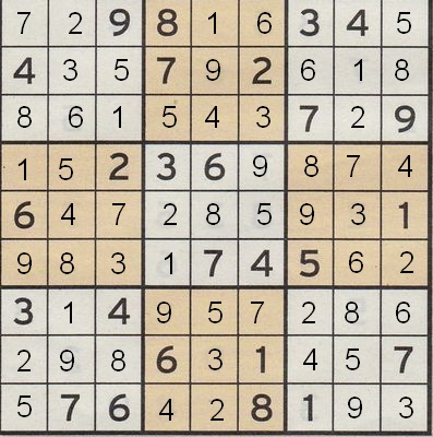 Werner 679 Sudoku>>gelöst für Milka 3x 16516045vb