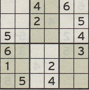 Werner 682 Sudoku Mini>>gelöst für Milka 2x 16518989jd