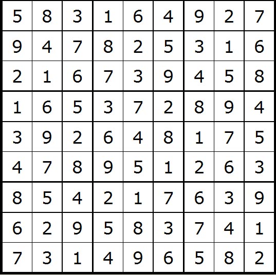 Werner 730 Sudoku>>gelöst von Hannes 3x 16660758pr