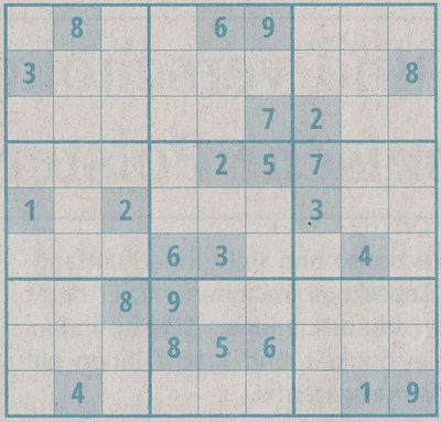 Werner 813 Sudoku>>gelöst für Lotti 3x 16822215hx