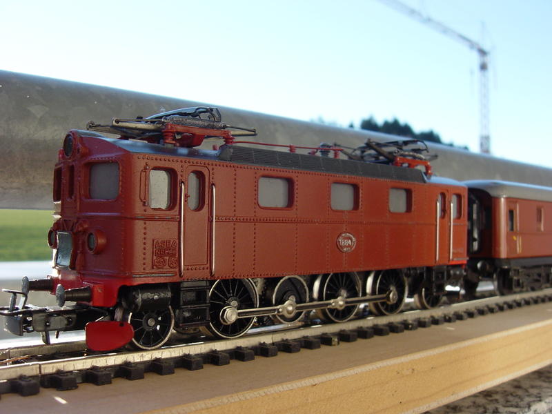 Schwedischer Schnellzug mit älteren MÄRKLIN-Modellen 16829455ar