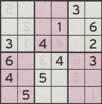 Werner 836 Sudoku Mini>>gelöst für Katze 2x 16852734qd