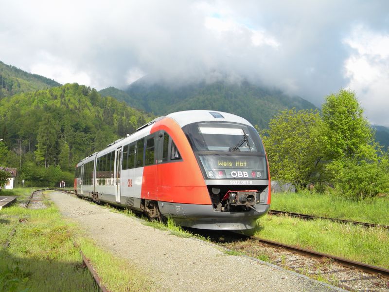 Lichtspiele auf der Almtalbahn (Oberösterreich) 18176150iy