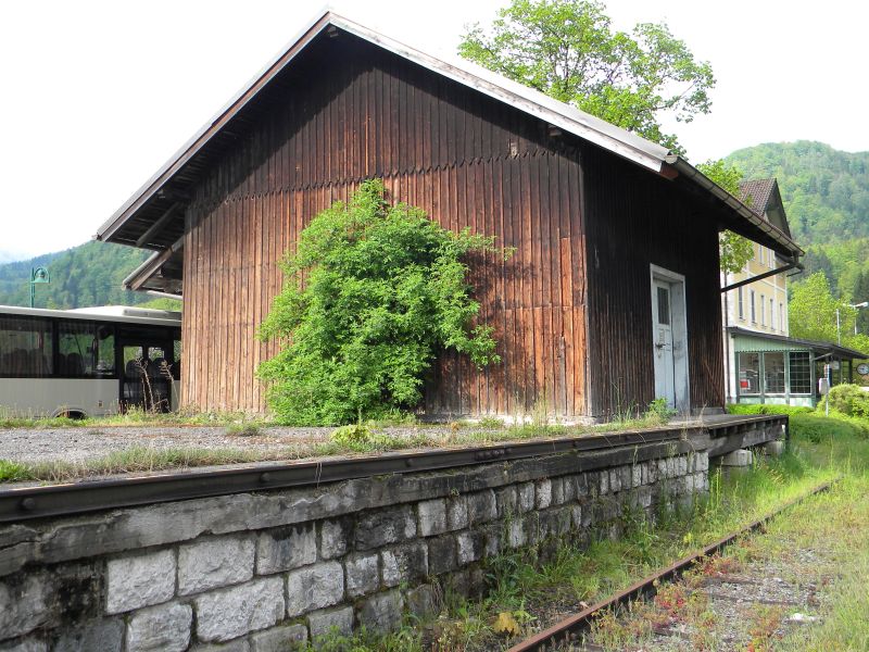 Almtalbahn - Endstation Grünau im Almtal 18214253kj