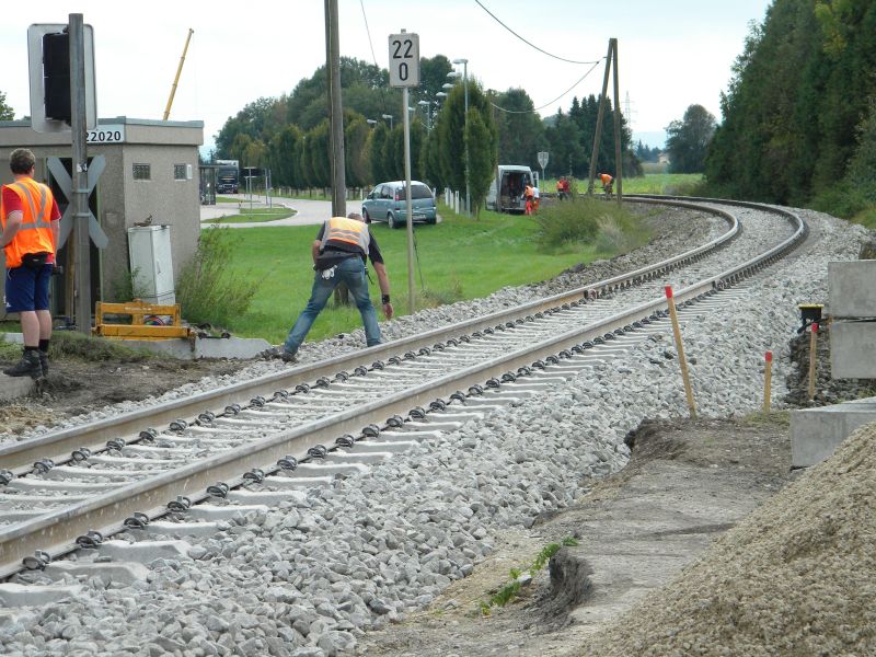 Mattigtalbahn: Bauarbeiten September 2014  19573363dz