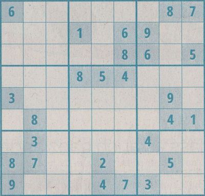 Werner 0014 Sudoku>>gelöst von Hannes 3x 20568695dl