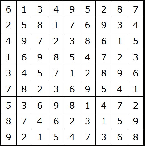 Werner 0014 Sudoku>>gelöst von Hannes 3x 20601490vg