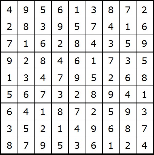 Werner 0044 Sudoku>>gelöst von Hannes 3x 20709871ox