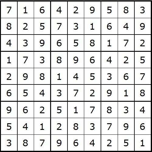 Werner 0055 Sudoku>>gelöst von Hannes 3x 20740517uc