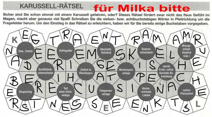 Daddy 0265:Karussel-Rätsel>>>GEL.FÜR MILKA x 5 Punkte 21054171ys