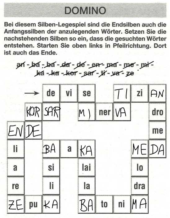 Daddy 0318:Domino>>>GEL.VON WERNER x 4 Punkte 21146233pm