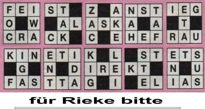 Milka 0250: Kreuzwort-Puzzle>>>GELÖST FÜR RIEKE 3x 21370472bg