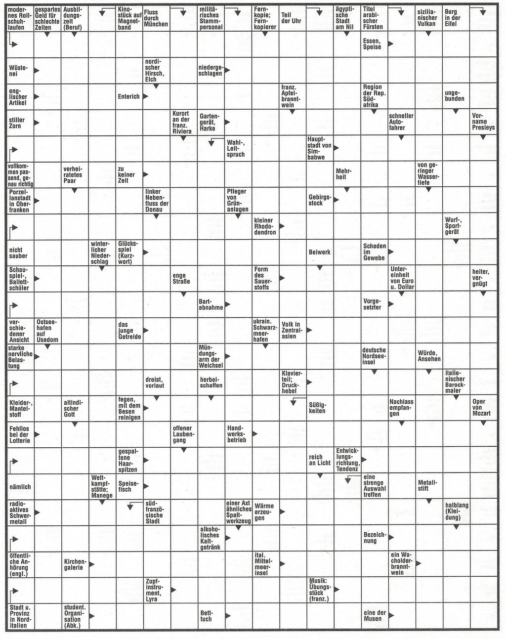 Daddy 0507:Kreuzworträtsel>>>GEL.VON WERNER x 10 Punkte 21382804dm