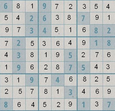 Werner 0240 Sudoku>>gelöst von Daddy 3x 21652733pc