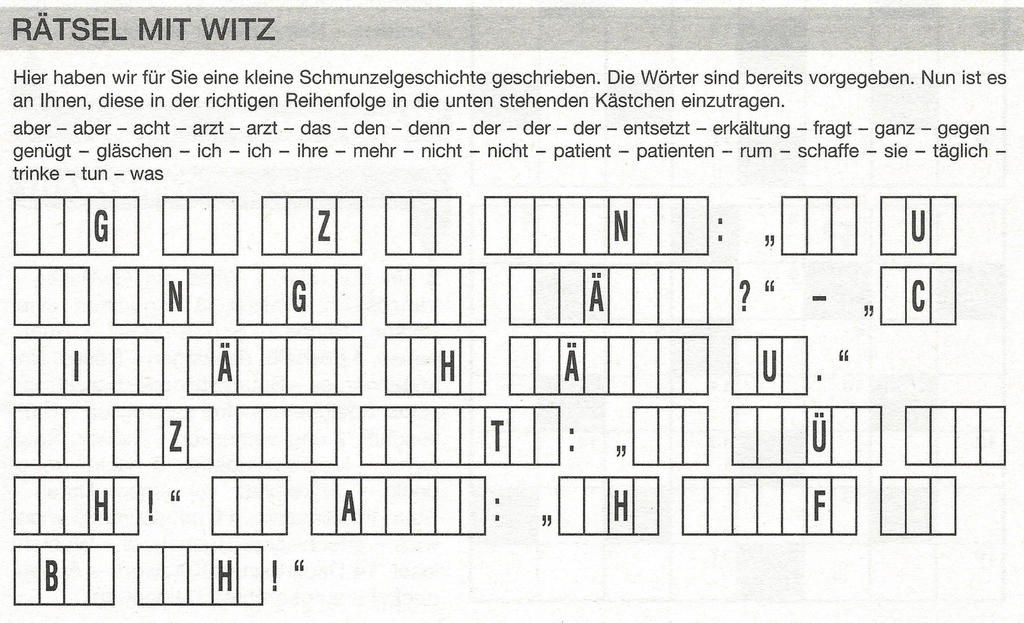 Daddy 0680:Rätsel mit Witz>>>GEL.FÜR HEIKE x 5 Punkte 21806024gu