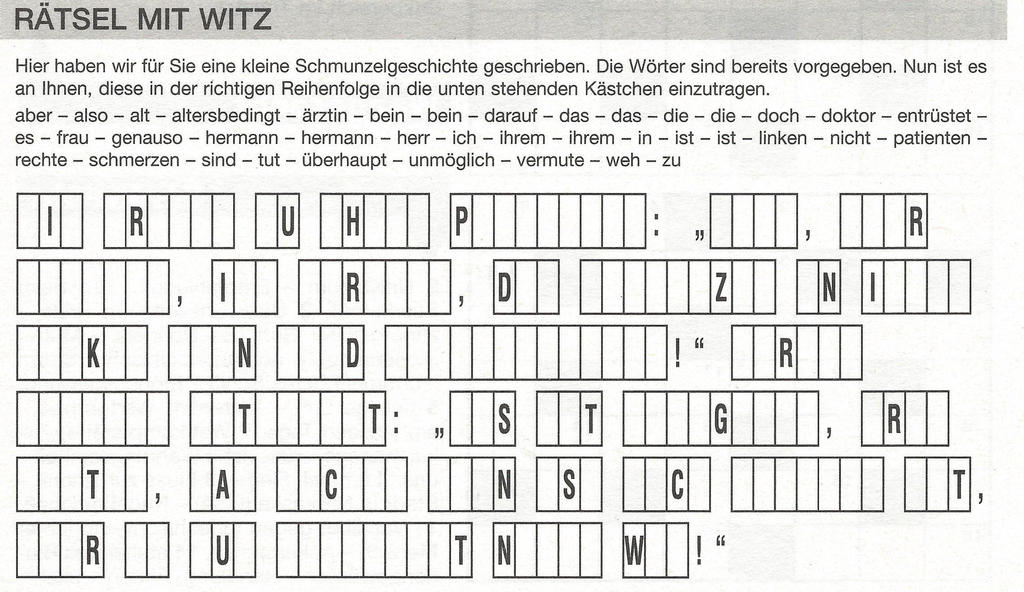 Daddy 0843:Rätsel mit Witz>>>GEL.VON WERNER x 5 Punkte 22122181sh