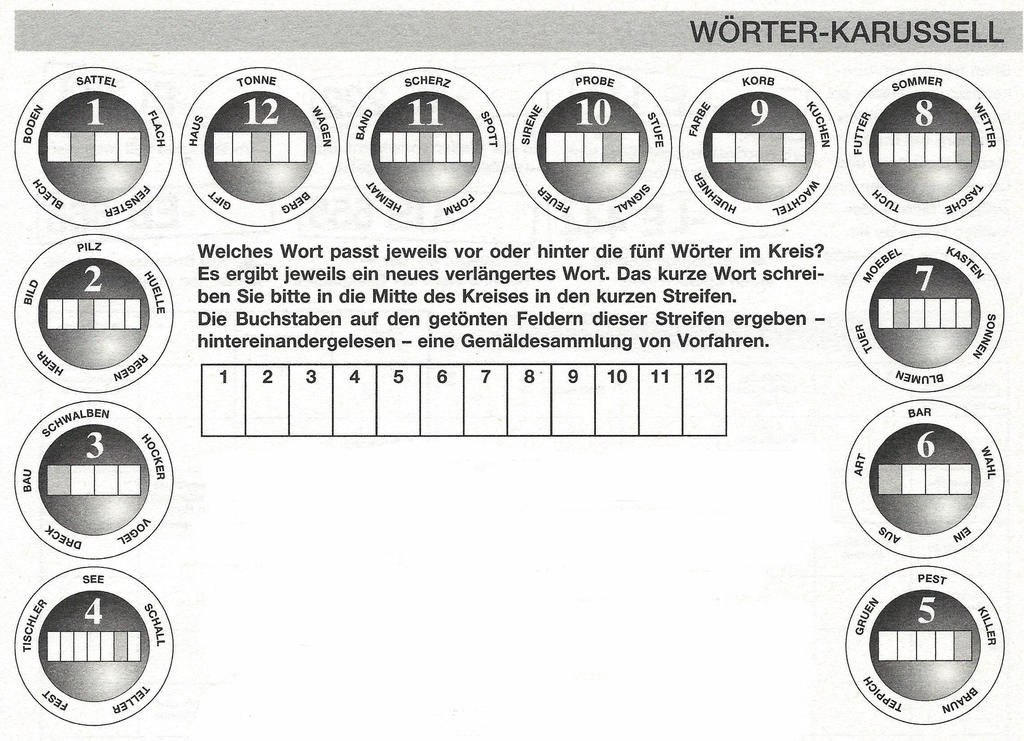 Daddy 0891:Wörter-Karussel>>>GEL.FÜR LOTTI x 5 Punkte 22216172it