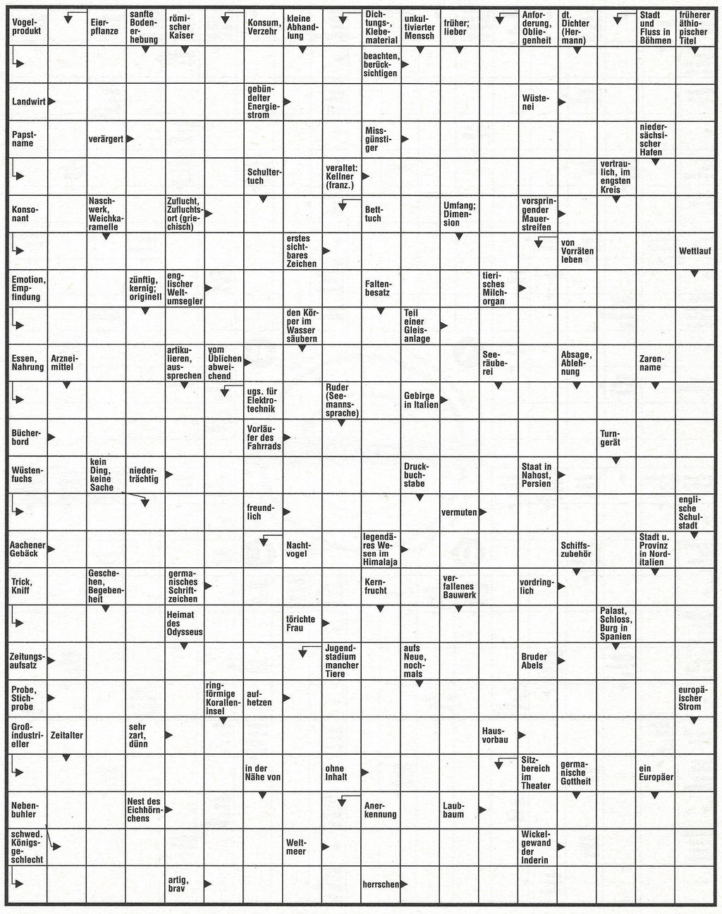 Daddy 0914:Kreuzworträtsel>>>GEL.FÜR LOTTI x 10 Punkte 22252235rn