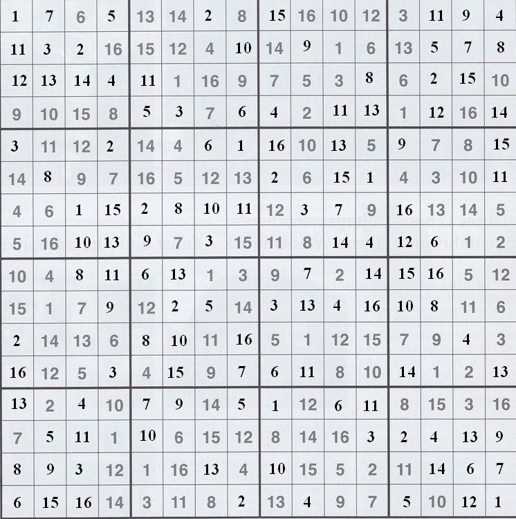 Werner 0435 Sudoku>>gelöst von Daddy 10x 22550175bd