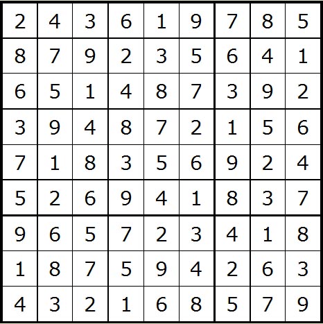 Werner 0430 Sudoku>>gelöst für Streuner 3x 22550193ee