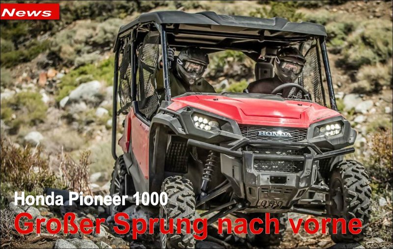 Honda UTV Pioneer 1000 ccm  2 Zylinder ab 2016 22554194eb